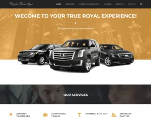 RoyalStone.limo – strona internetowa (projekt Media Express) RoyalStone.limo – strona firmy limuzynowej Royal Stone Limo, projekt Media Express Chicago